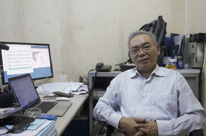 Giáo sư Phan Văn Tân, Khoa Khí tượng, Khí hậu và Hải dương học (trường ĐH Khoa học tự nhiên, ĐHQGHN).